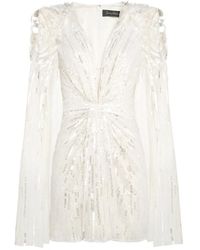 Jenny Packham - Lady Love Sequin-Embellished Mini Dress - Lyst