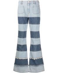 ANDERSSON BELL - Jeans Mahina Con Design Patchwork - Lyst