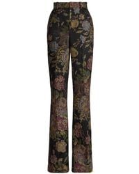 Ralph Lauren - Wrigley Ii Floral-Jacquard Trousers - Lyst