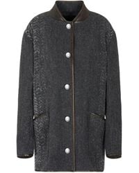 Giorgio Armani - Single-Breasted Coat - Lyst
