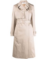 1017 ALYX 9SM Long Cotton Trench Coat - Natural