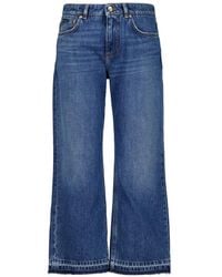 Dolce & Gabbana - Vaqueros Capri Rectos - Lyst