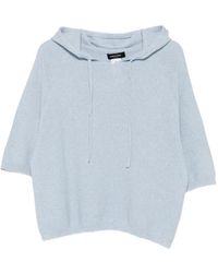 Fabiana Filippi - Pull À Manches Courtes Et Fils Métallisés - Lyst