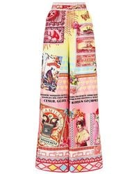 CAMILLA - Collage Kingdom Straight-Leg Palazzo Pants - Lyst