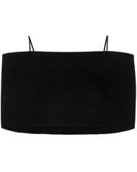 Ambush - Black Knitted Band Top - Lyst