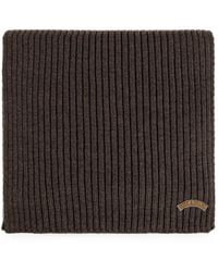 Paul & Shark - Ribbed-Knit Scarf - Lyst