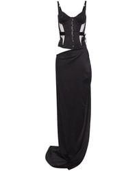 Maria Lucia Hohan - Malena Corset-Style Cut-Out Maxi Dress - Lyst