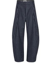 Henrik Vibskov - Shady Suiting Pinstripe Wide-Leg Trousers - Lyst