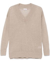 Brunello Cucinelli - スパンコール セーター - Lyst