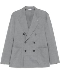 Manuel Ritz - Nuvola Double-Breasted Blazer - Lyst