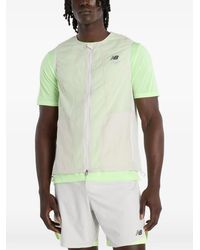 New Balance - Rc Zip Fastening Vest - Lyst