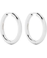 Adina Reyter - Tube Huggy Hoop Earrings - Lyst