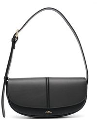 A.P.C. - Betty Leather Shoulder Bag - Lyst