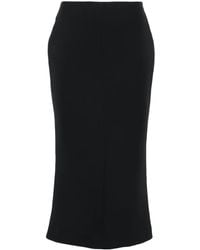 Viktor & Rolf - High-Waisted Midi Pencil Skirt - Lyst