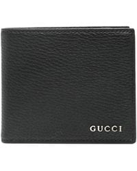 Gucci - Bi-Fold Wallet With Logo Detail - Lyst