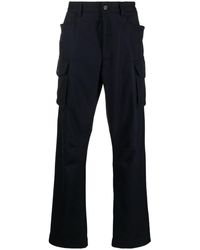 Lardini - Straight-leg Wool-blend Cargo-trousers - Lyst