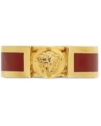 Versace - Medusa-Motif Band Ring - Lyst