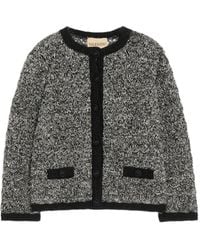 Valentino Garavani - Contrast-Trim Cardigan - Lyst
