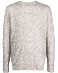 Etro - Pullover mit Paisley-Print - Lyst