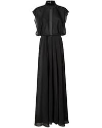 Fendi - Silk Maxi Dress - Lyst