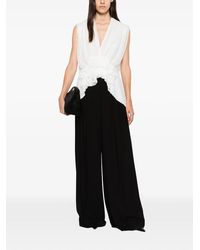 Alberta Ferretti - Ruffled-Hem Top - Lyst
