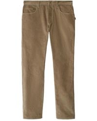 Burberry - Pantalon En Velours Côtelé - Lyst