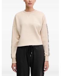 Guess - Crewneck Dropped-Shoulders Sweatshirt - Lyst