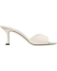 Jimmy Choo - Skye Sandalen aus Leder 70mm - Lyst
