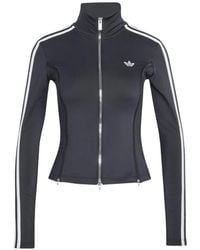 adidas - X Mia Marquez Long-Sleeve Zipped T-Shirt, Slim-Fit And Turtleneck - Lyst