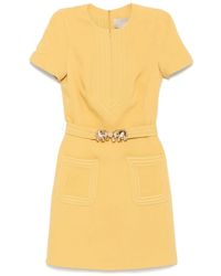 Elie Saab - Minikleid mit Elefanten-Schnalle - Lyst