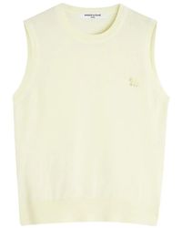 Maison Kitsuné - Pull Baby Fox À Design Sans Manches - Lyst