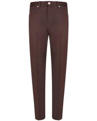 Jacob Cohen - Edo Twill-Weave Pressed-Crease Trousers - Lyst