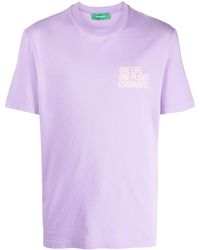 DSquared² - T-shirt en coton biologique à slogan imprimé - Lyst