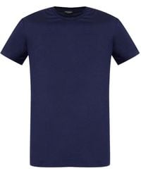 DSquared² - T-Shirt Mit Logo-Patch - Lyst