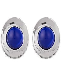 Givenchy - Pendientes Sculpted Gem En Metal Y Resina - Lyst