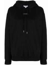 KENZO - Hoodie À Logo Imprimé - Lyst