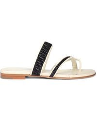 Manolo Blahnik - Sandales Susara À Entre-Doigts - Lyst