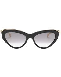 Cartier - Panthère De Cartier Cat-Eye Frame Sunglasses - Lyst