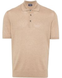 Drumohr - Fine-Knit Polo Shirt - Lyst