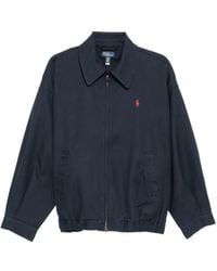 Polo Ralph Lauren - Logo-Embroidered Two-Way Zip Jacket - Lyst