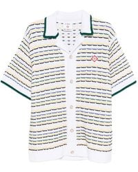 CASABLANCA - 'Tuck Stitch' Shirt - Lyst