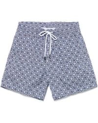 Barba Napoli - Printed Swim Shorts - Lyst