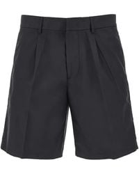 Emporio Armani - Pleated Shorts - Lyst