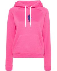 Polo Ralph Lauren - Embroidered-logo Jersey Hoodie - Lyst