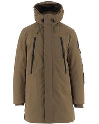 OUTHERE - Hooded Zip-Up Coat - Lyst