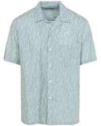 Canali - Overhemd Met Print - Lyst