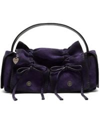 Acne Studios - Multipocket Suede Shoulder Bag - Lyst