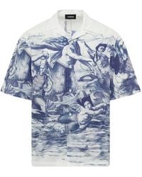 Egonlab - Breizh-Print Cuba Shirt - Lyst