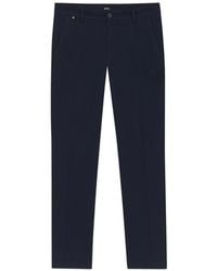 BOSS - Button Trousers - Lyst