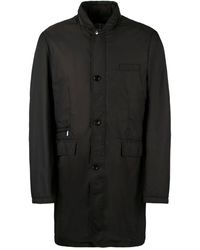 Moorer - Flap-pocket Back-slit Coat - Lyst